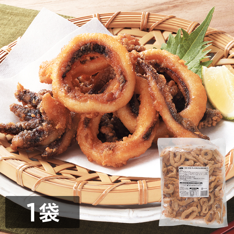 だし入り丸ごといかから揚げ　1kg