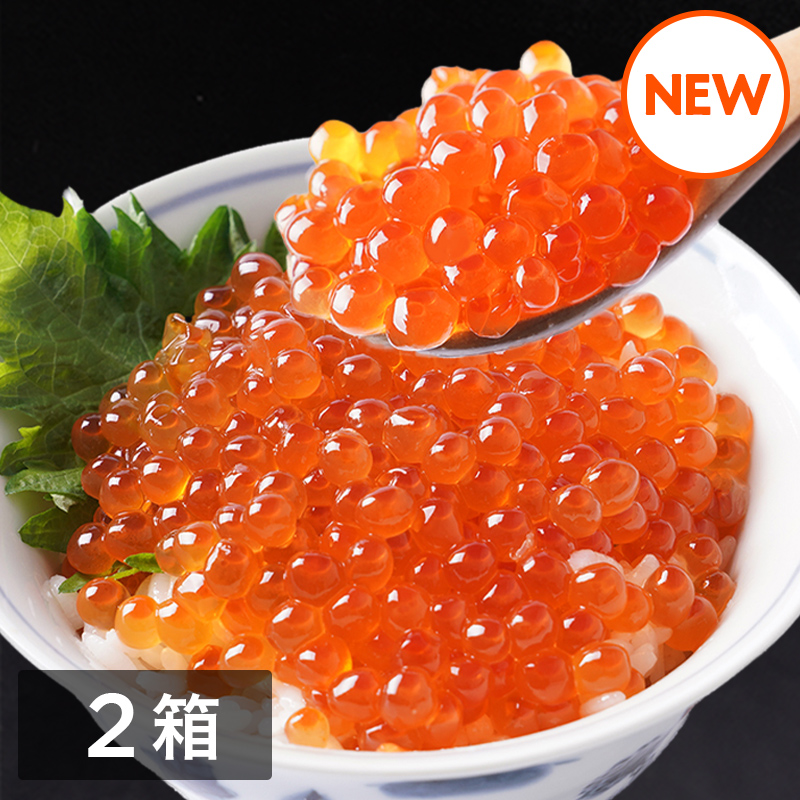 【数量限定】北海道産笹谷商店いくら醤油漬け（250g）　2箱セット