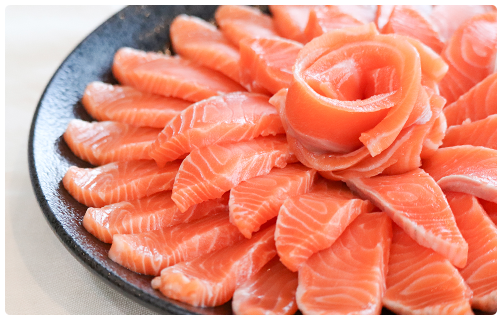 ニッスイの国産サーモン。岩手県で養殖するおいしいサーモントラウト。